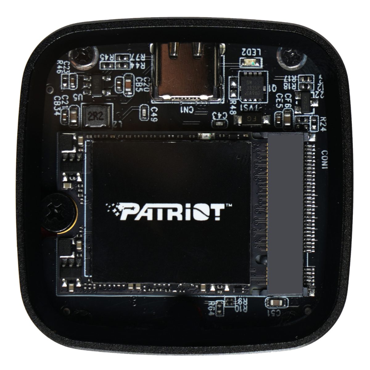 Patriot PDP31 2TB Type-C Portable SSD - Red / Black - Image 3