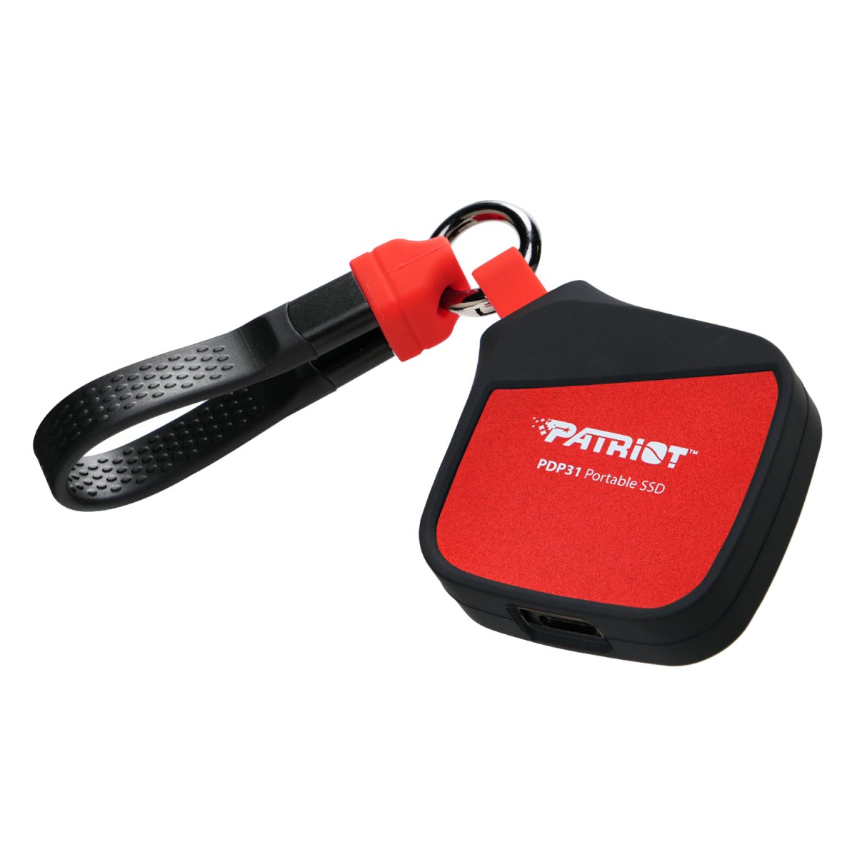 Patriot PDP31 2TB Type-C Portable SSD - Red / Black - Image 1