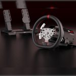 PXN V10 Ultra 270/900° 3.2nm Direct Drive USB Steering Wheel with Hall Effect Dual Pedals - Image 4