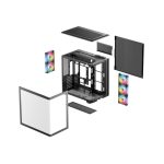DeepCool CG590U 5F ATX ARGB Gaming Chassis - Black - Image 11