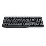 Redragon BK-7367 Full-size Ergonomic Wireless Membrane Office Keyboard - Black - Image 3