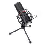 REDRAGON BLAZAR Cardioid USB Gaming Mic and Tripod - Black