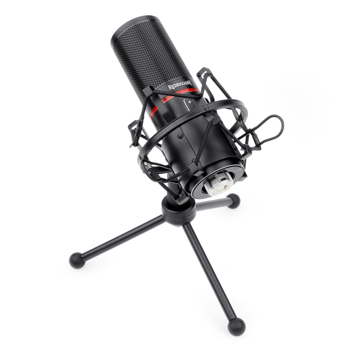 RD-GM300 product image REDRAGON BLAZAR Cardioid USB Gaming Mic and Tripod - Black - Image 1