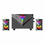 REDRAGON 2.1 Satellite Speaker TOCCATA RGB 11W Gaming Speaker - Black - Image 2