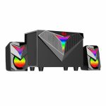 REDRAGON 2.1 Satellite Speaker TOCCATA RGB 11W Gaming Speaker - Black - Image 4