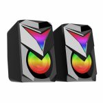 REDRAGON 2.1 Satellite Speaker TOCCATA RGB 11W Gaming Speaker - Black - Image 6