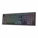 REDRAGON CRUX Membrane Gaming Keyboard - Black - Image 4