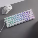 REDRAGON DRAGONBORN Wired Mechanical Keyboard RGB67Key Design - White - Image 6