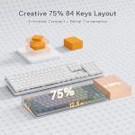 REDRAGON MECHANICAL AZURE Wireless Gaming Keyboard - Image 3