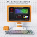 REDRAGON MECHANICAL AZURE Wireless Gaming Keyboard - Image 7