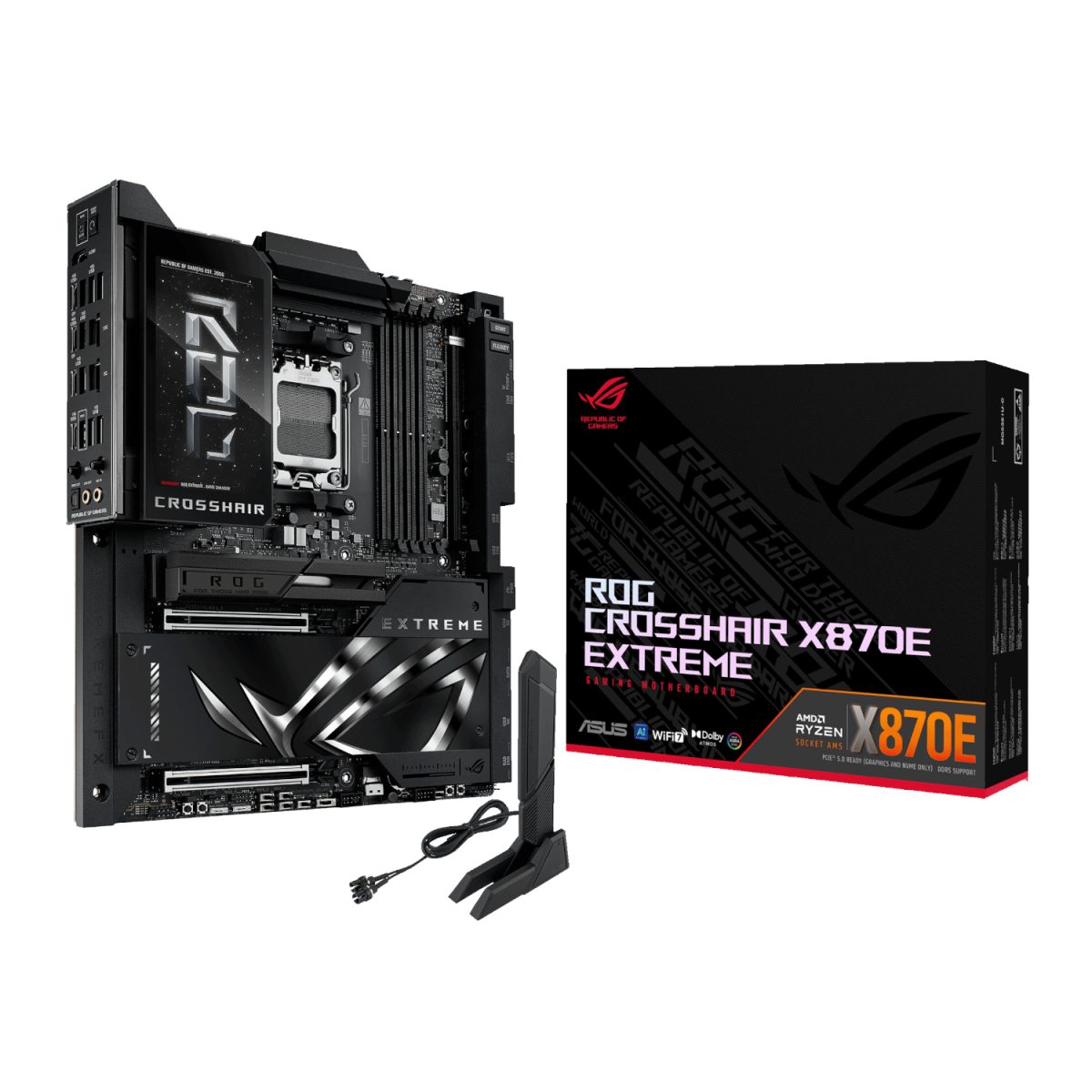 Asus ROG Crosshair X870E EXTREME AM5 E-ATX Gaming Motherboard - Image 1
