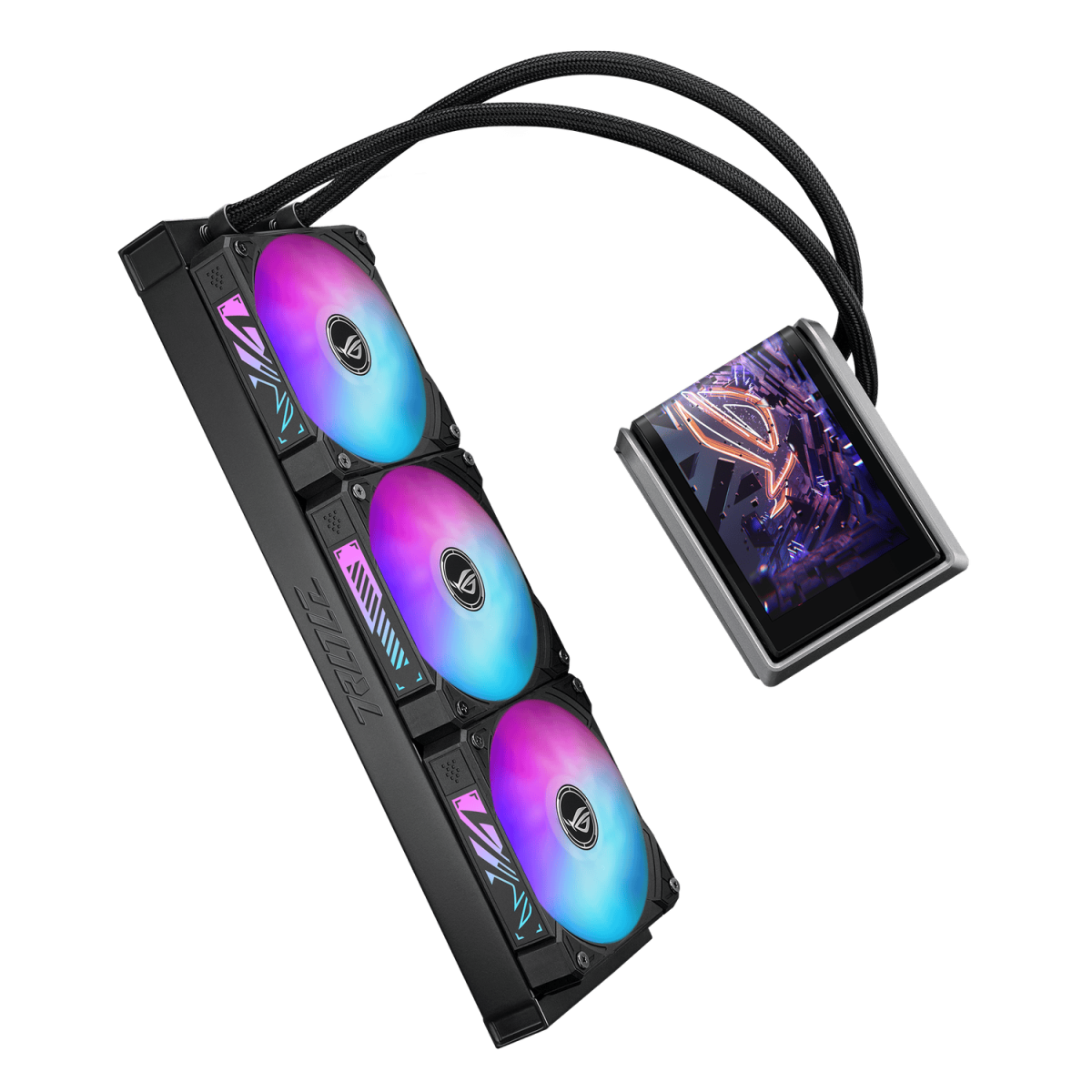ASUS ROG RYUO IV 360 ARGB Liquid CPU Cooler - Image 4