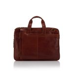 Enzo - Expandable 15 Inch Laptop Briefcase, Brown - Image 3