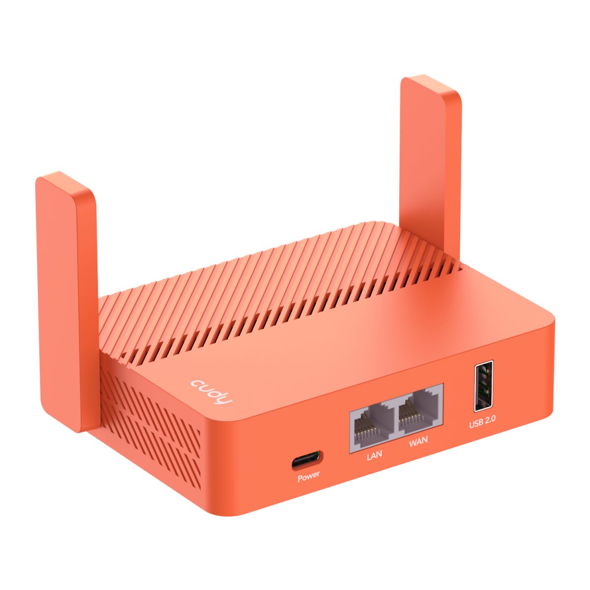 Cudy AC1200 Wi-Fi Mini VPN Router - Orange - Image 1