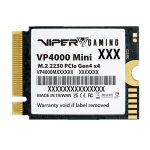 Patriot Viper VP4000 Mini 500GB M.2 2230 PCIe Gen4x4 SSD - Image 4
