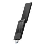 Cudy AX5400 Wi-Fi 6E USB 3.0 Tri-Band High-Gain Adapter-Black - Image 3