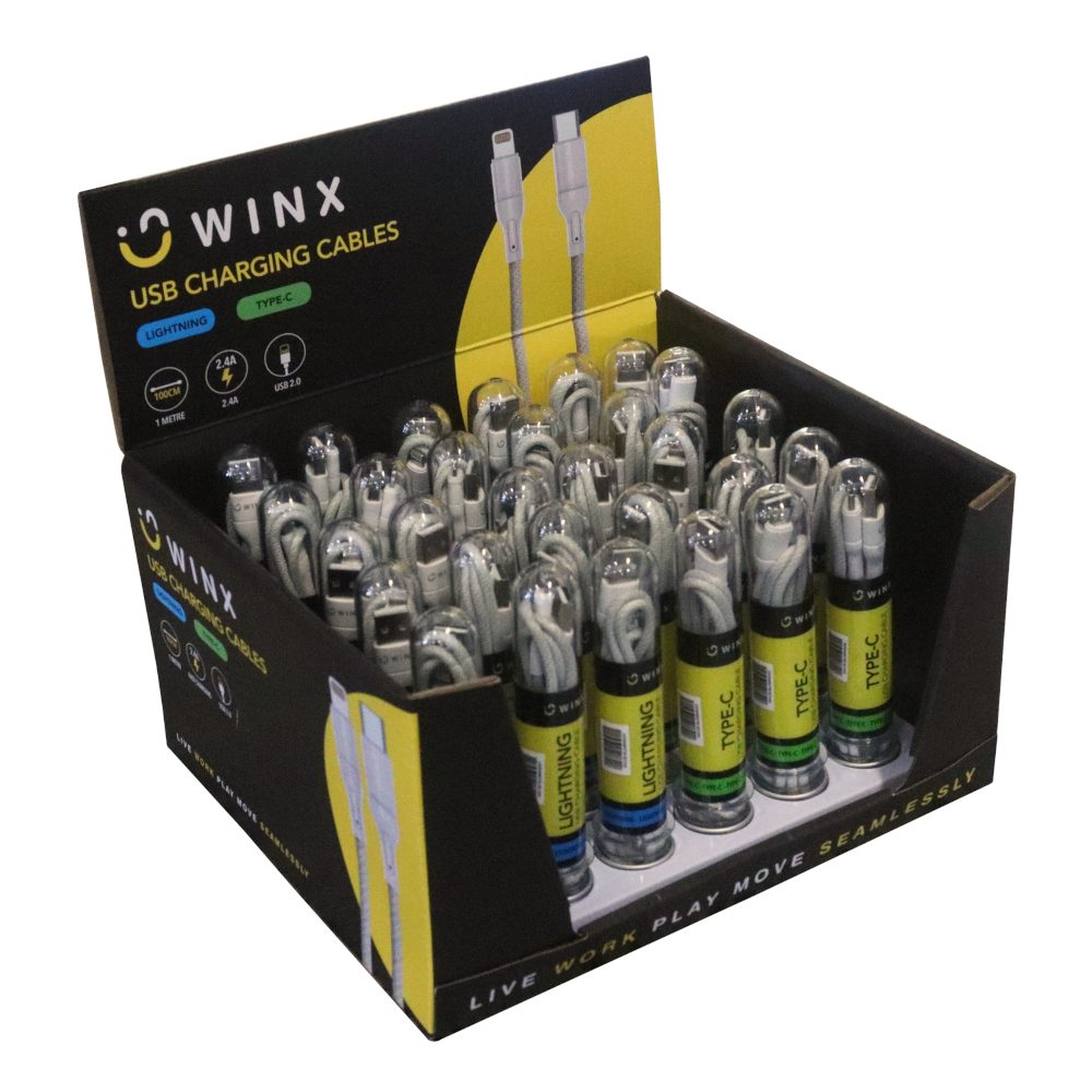WINX USB to Type-C|Lightning Charging Cables - Image 1
