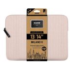 Port Designs Milano II Eco 13/14" Universal Laptop Sleeve - Plush Pink