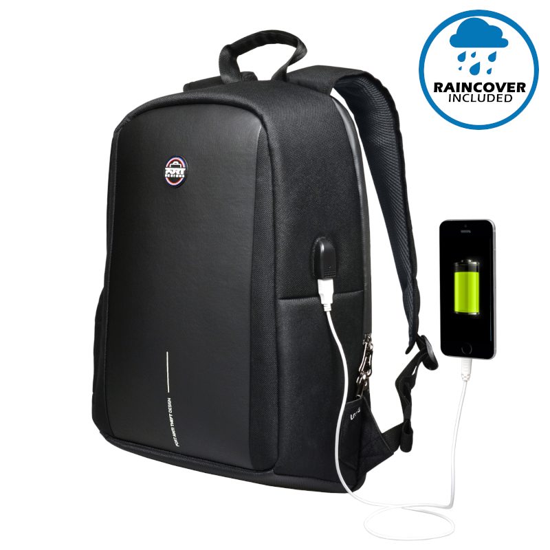 400508 product image Port Designs Chicago EVO Anti-Theft 13-15.6" Backpack - Black - Image 1