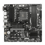MSI B550M PRO-VDH AM4 M-ATX Motherboard - Image 2
