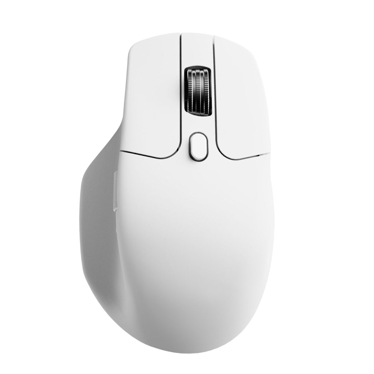 M6S-A24 product image Keychron M6S-A24 PixArt 3950 8K 30000DPI Wireless Mouse (BT/2.4GHz/Wired) - White - Image 1