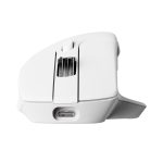 Keychron M6S-A24 PixArt 3950 8K 30000DPI Wireless Mouse (BT/2.4GHz/Wired) - White - Image 4