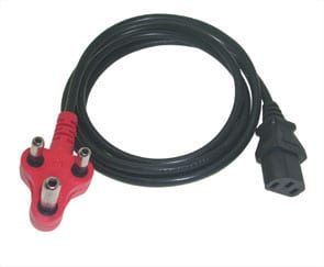 PC-6DCIC073BK1.8 product image PWR Dedicated to Single Headed Kettle Cable 1.8m - Image 1