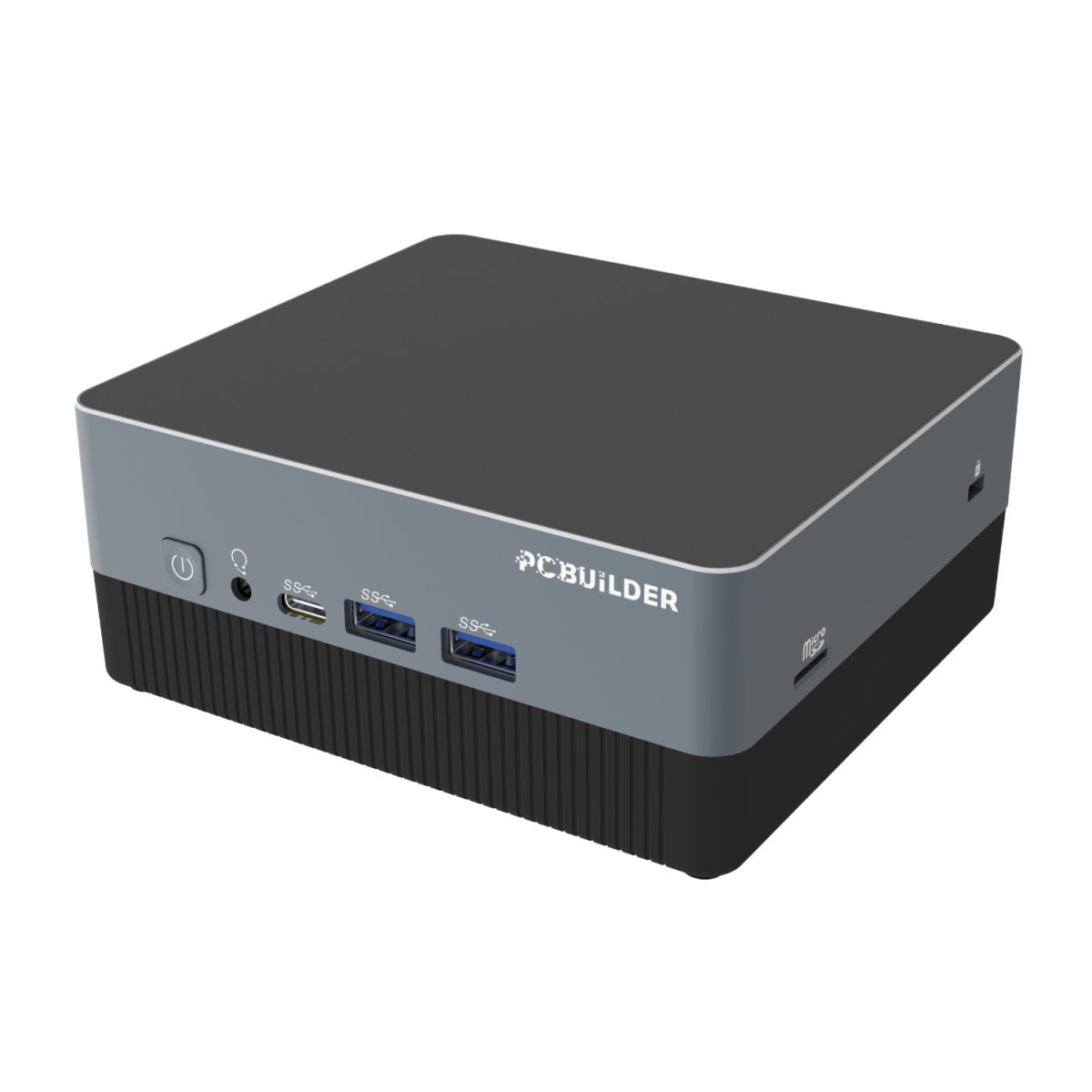 PCB_CUBE_I516G_OFFICE_V2 product image PCBuilder CUBE Intel i5-1235U 16GB DDR4 512GB Windows 11 Pro Mini PC - Image 1