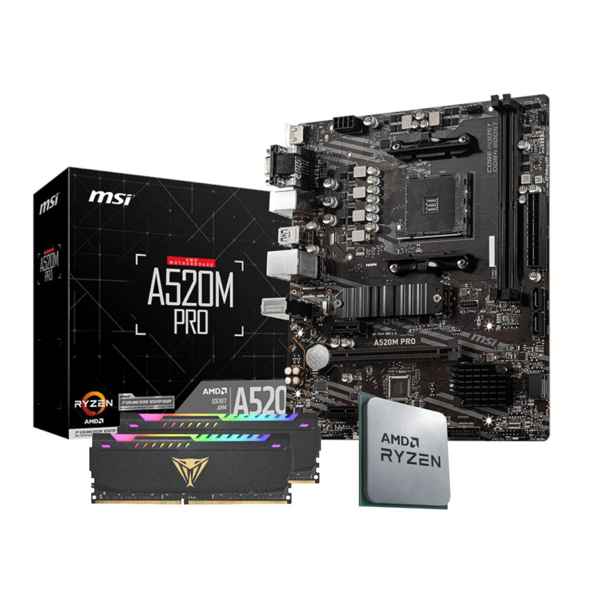 PCB_UPK_23 product image PCBuilder AMD Ryzen 5 5600X LEVEL UP Core Upgrade Kit - Image 1