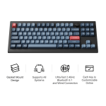 Keychron V3 Max QMK/VIA 80% Wireless Custom Mechanical Keyboard (Brown Switch) – Carbon Black - Image 2
