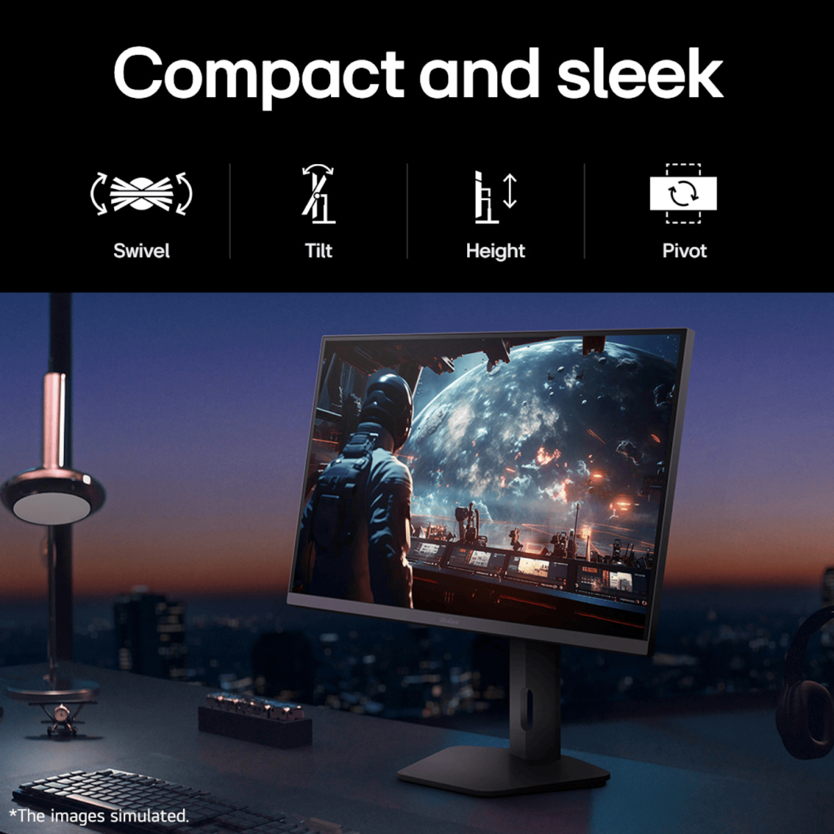 LG UltraGear 27-Inch IPS QHD 1440p 200Hz 1ms Gaming Monitor - Image 9