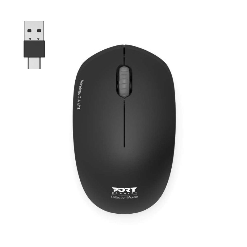 900540 product image Port Connect MOUSE COLLECTION II WIRELESS Graphite - Image 1