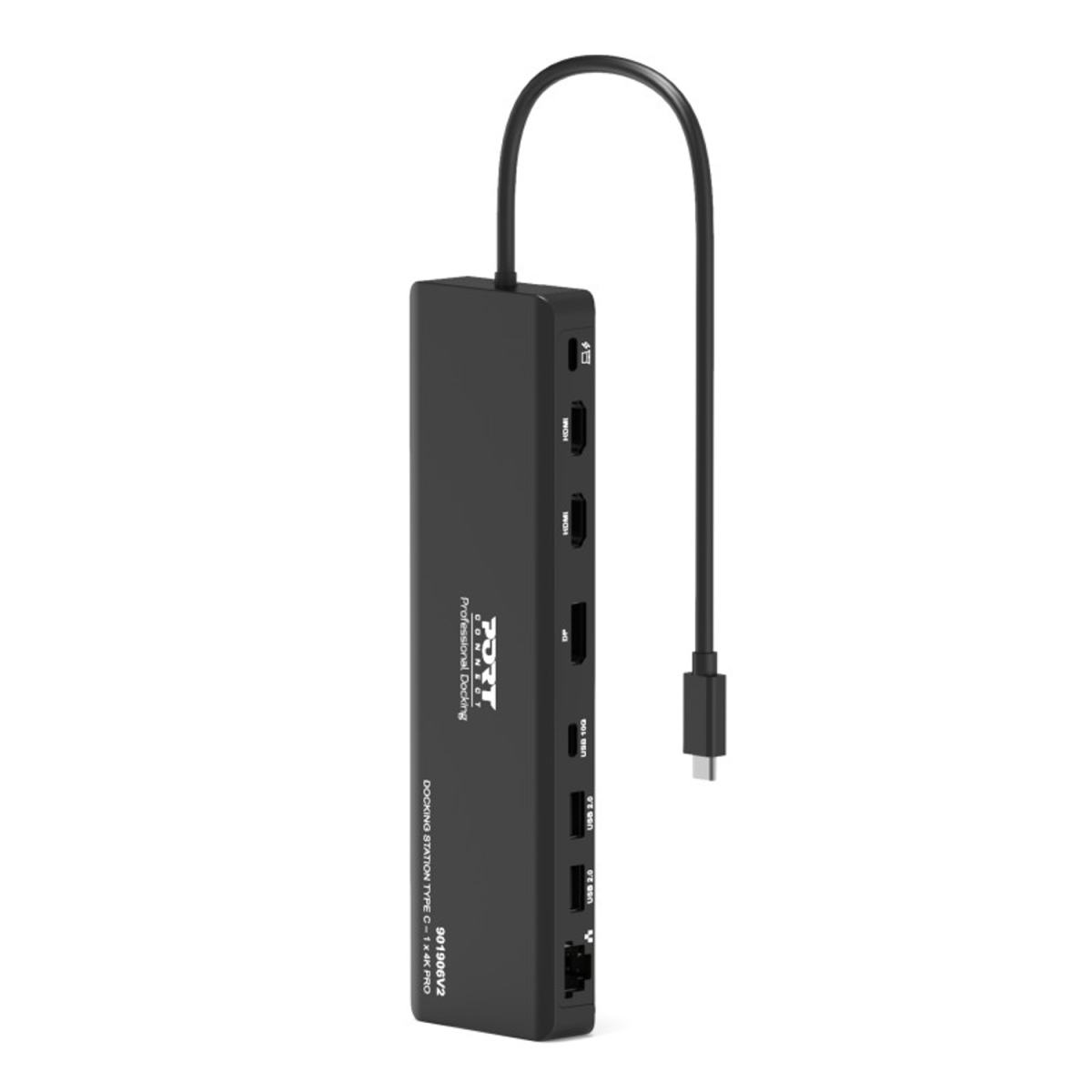 901906V2 product image PORT Mobile docking station 1 X 4K USB-C 9 devices 100W - Image 1