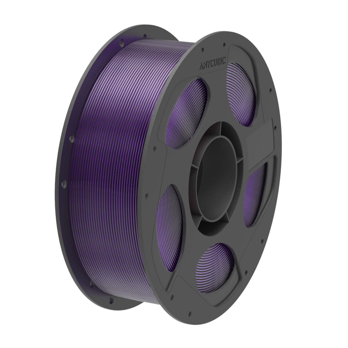 AHSC10-10 product image Anycubic PLA Silk Dual Filament 1kg - Black/Purple - Image 1