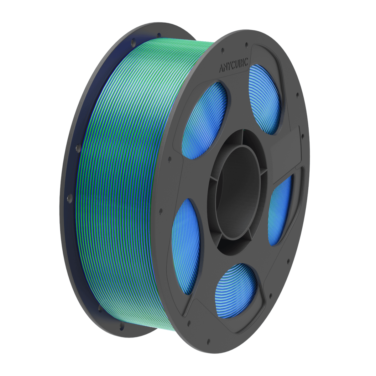 AHSC16-10 product image Anycubic PLA Silk Dual Filament 1kg – Blue/Green - Image 1