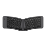 Keychron B11 Pro Ultra-Slim Wireless Foldable Keyboard Alice Layout - Space Gray