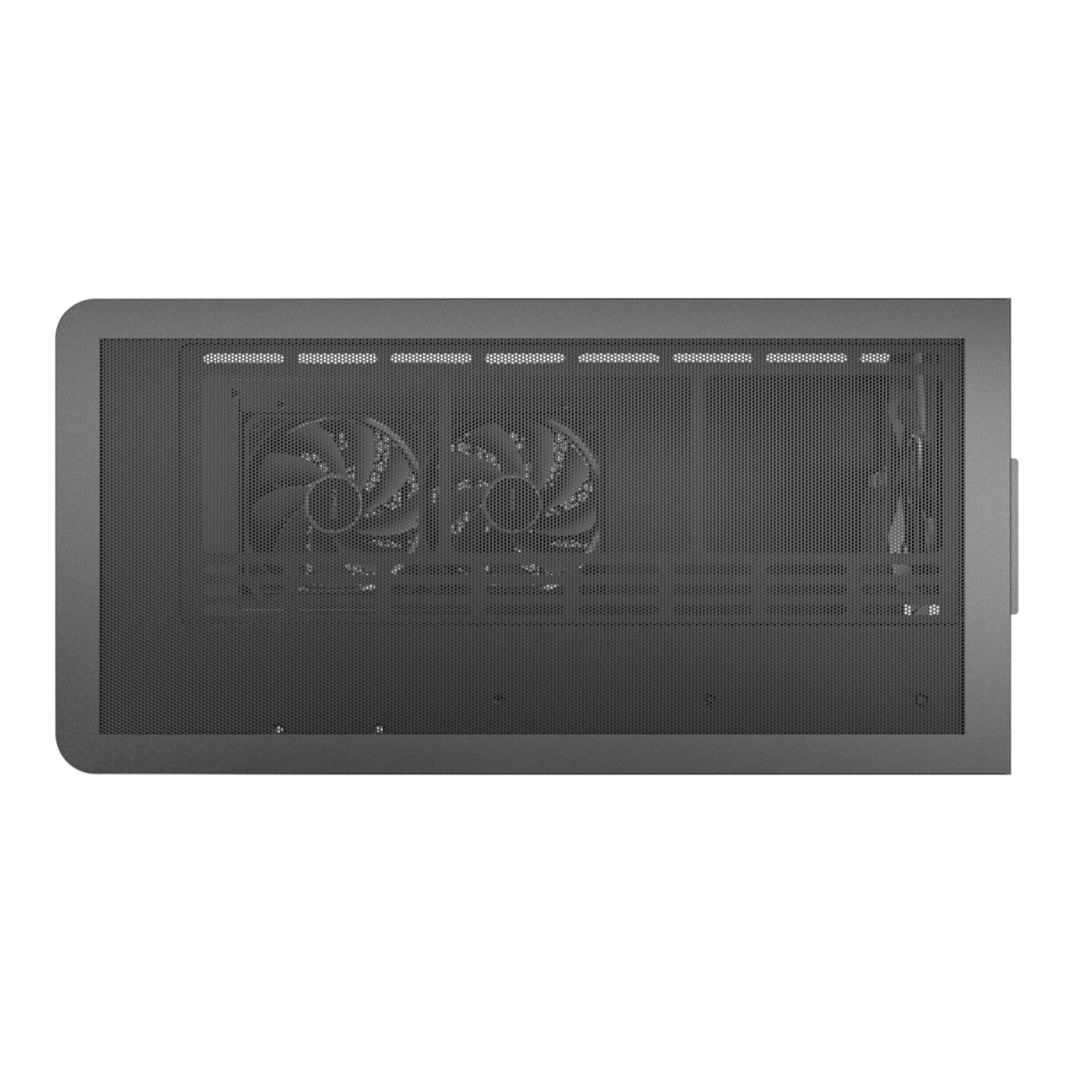 Antec C6 CURVED AIR ATX | Micro-ATX | ITX Mid-Tower Gaming Chassis - Black - Image 7
