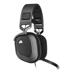 Corsair HS80 RGB USB Wired Over-Ear Gaming Headset — Carbon Black - Image 4