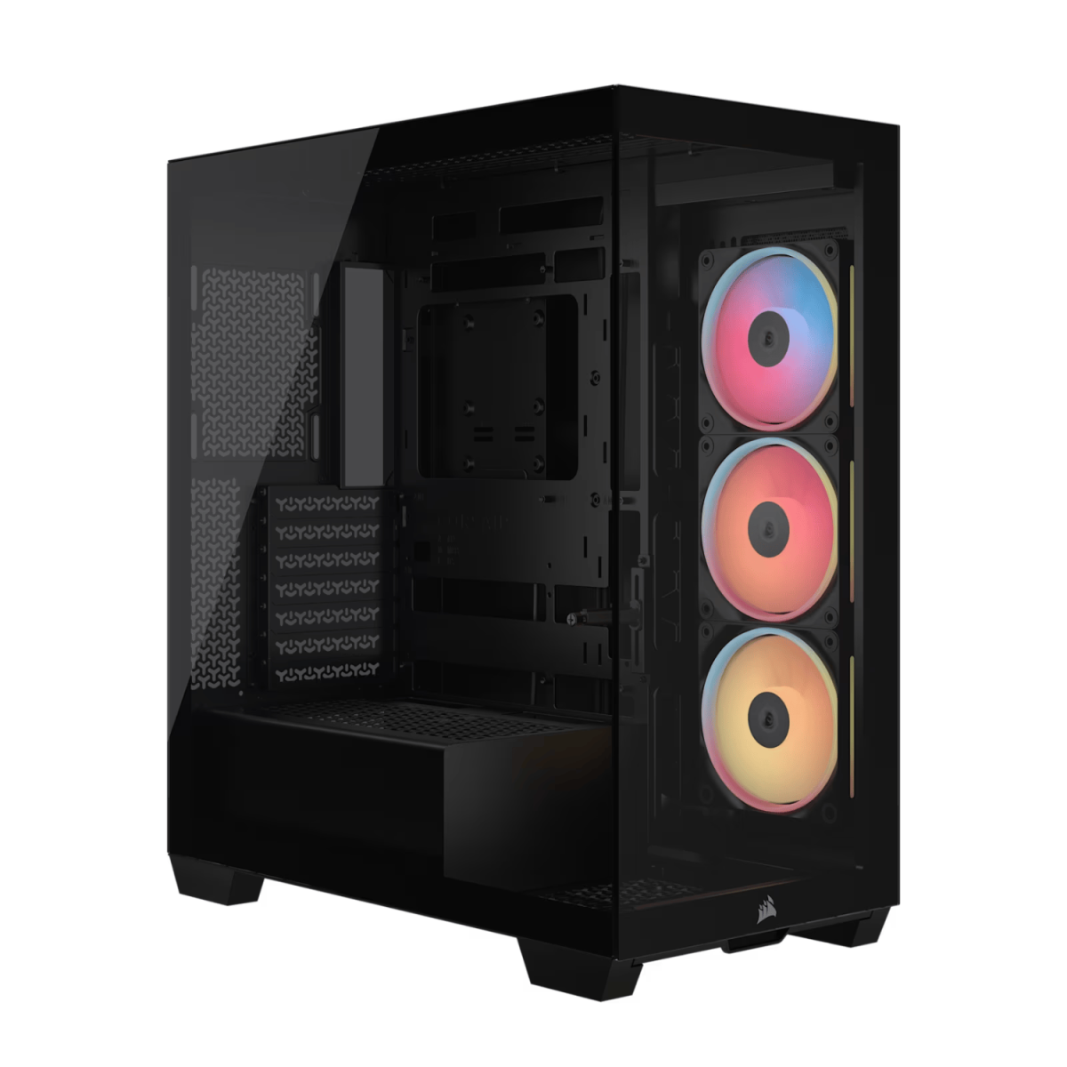 CC-9011324-WW product image Corsair 3500X LX-R RGB iCUE LINK Mid-Tower PC Case - Black - Image 1