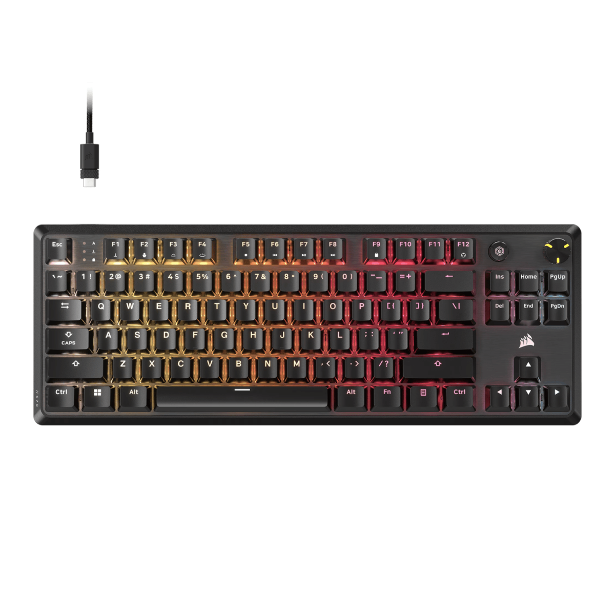 CH-911911E-NA product image Corsair K70 CORE TKL RGB Mechanical Gaming Keyboard - Image 1