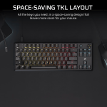 Corsair K70 CORE TKL RGB Mechanical Gaming Keyboard - Image 3