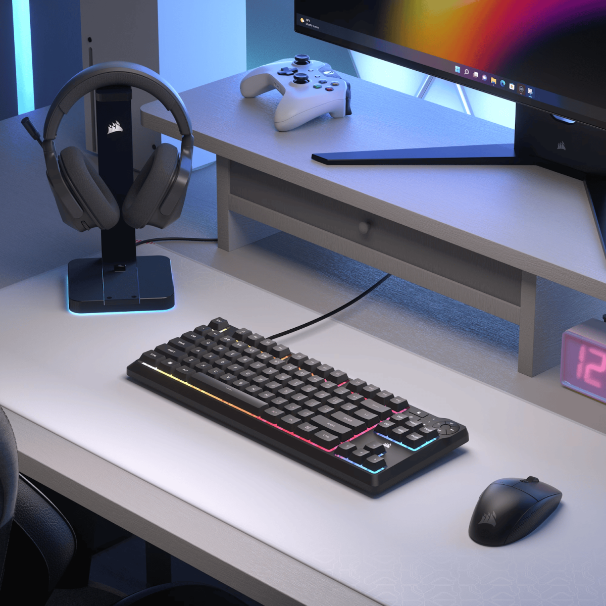 Corsair K55 CORE TKL RGB Gaming Keyboard - Image 5