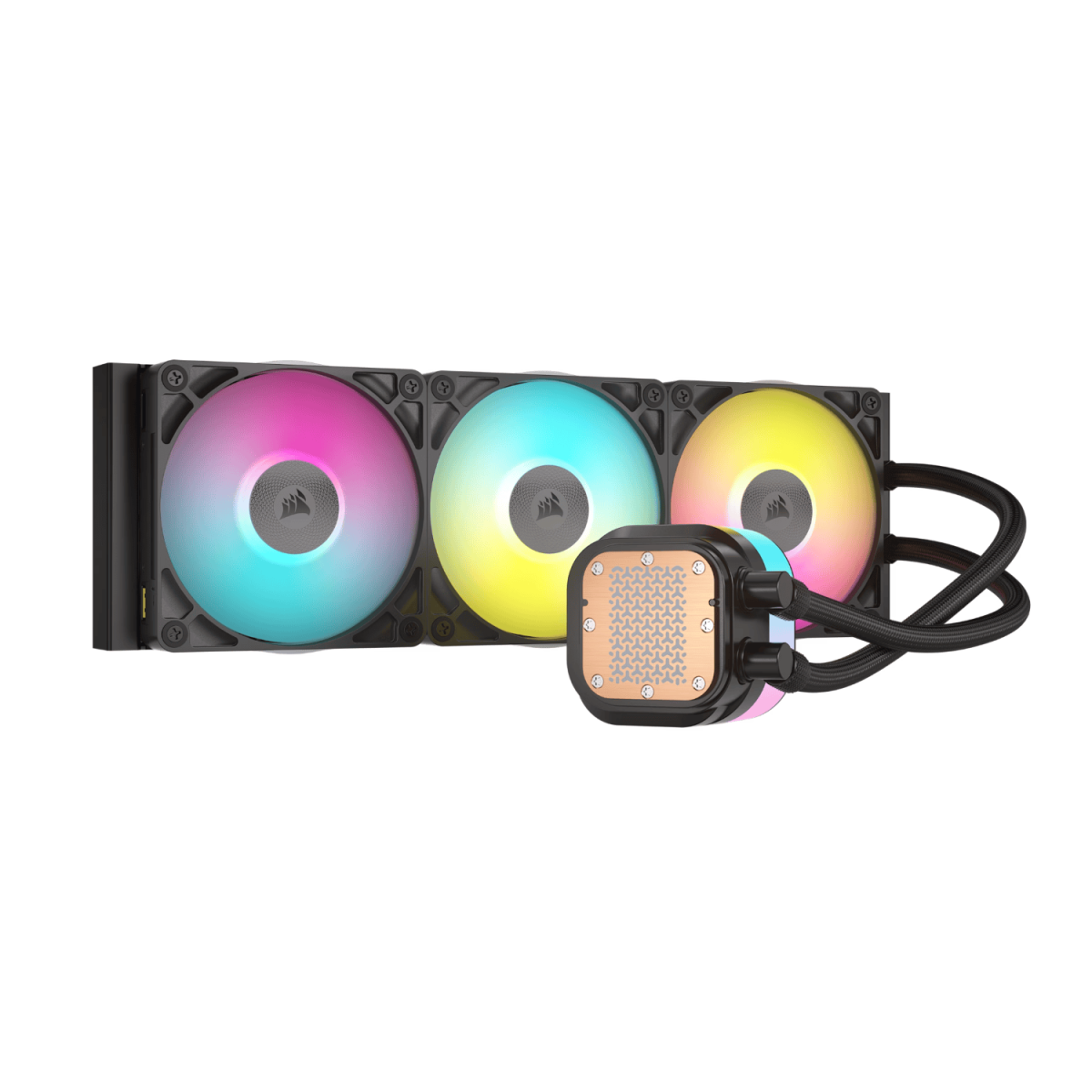 Corsair iCUE LINK TITAN 360 RX RGB AIO Liquid CPU Cooler - Black - Image 2