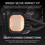 Corsair NAUTILUS 360 RS LCD Liquid CPU Cooler - Black - Image 3
