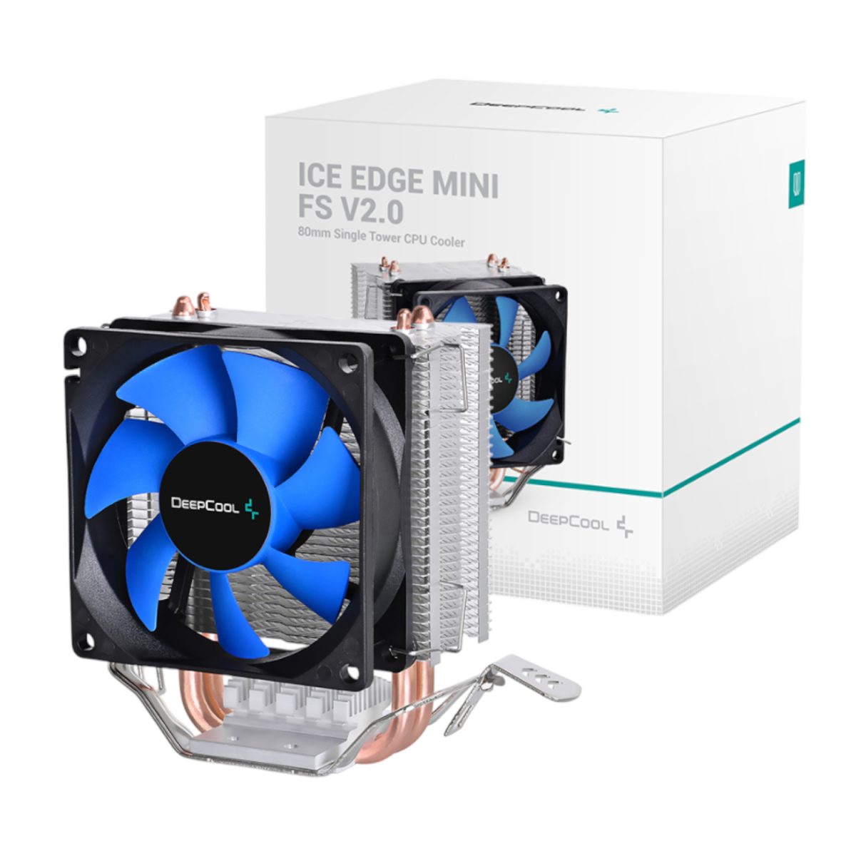 DP-MCH2-IEMV2 product image DeepCool Ice Edge Mini FS V2.0 80mm CPU Air Cooler - Blue - Image 1