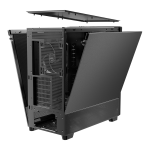 Antec FLUX SE E-ATX | ATX | Micro-ATX | ITX Mid-Tower Gaming Chassis Wood Front Panel- Black - Image 6
