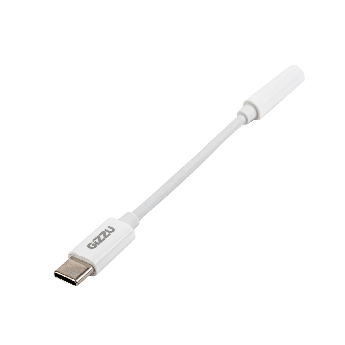 GAPC35 product image Gizzu USB Type-C to 3.5mm AUX Audio Adapter - White - Image 1