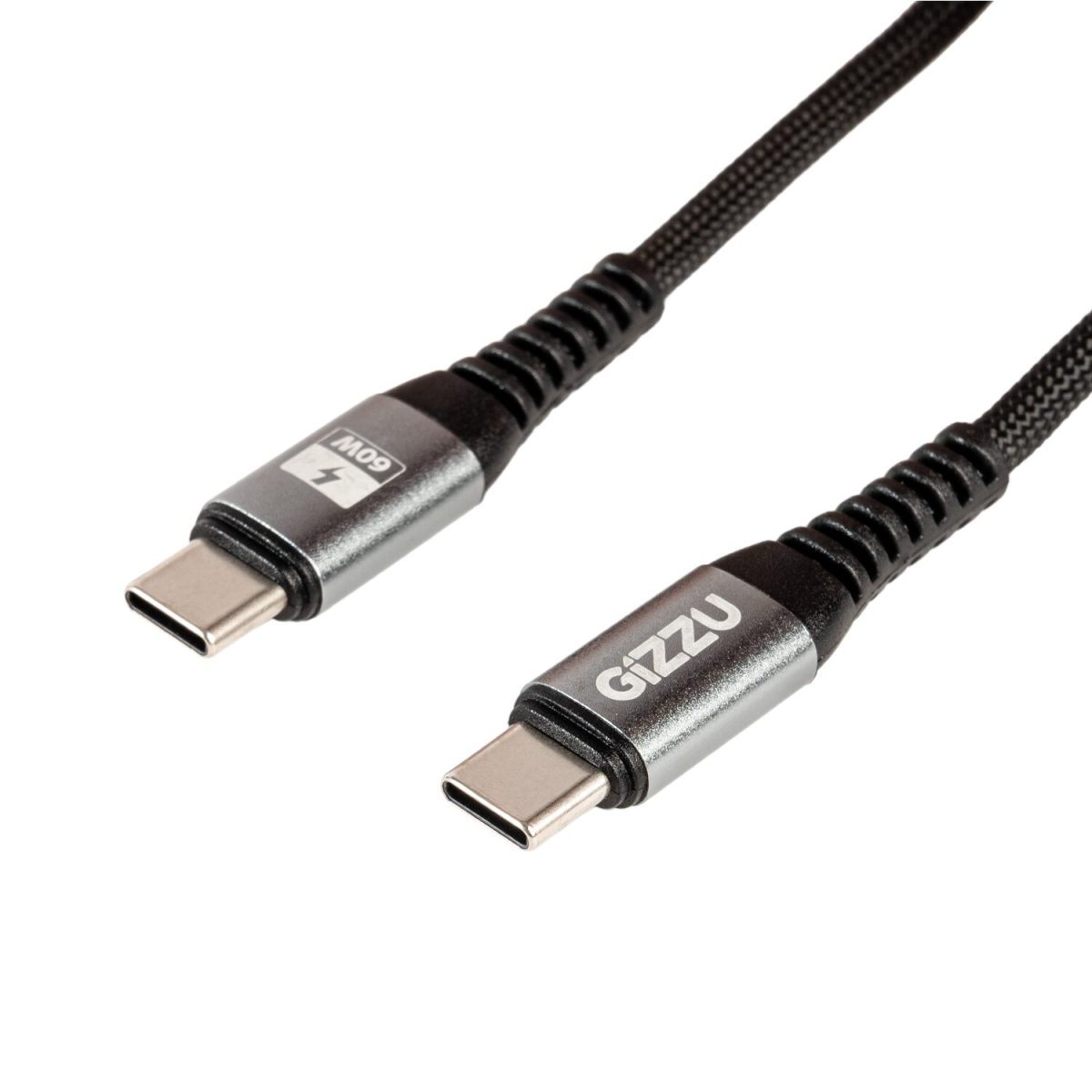 GCPCC060048G-02 product image GIZZU 60W 480Mbps Type-C 1m Cable - Image 1