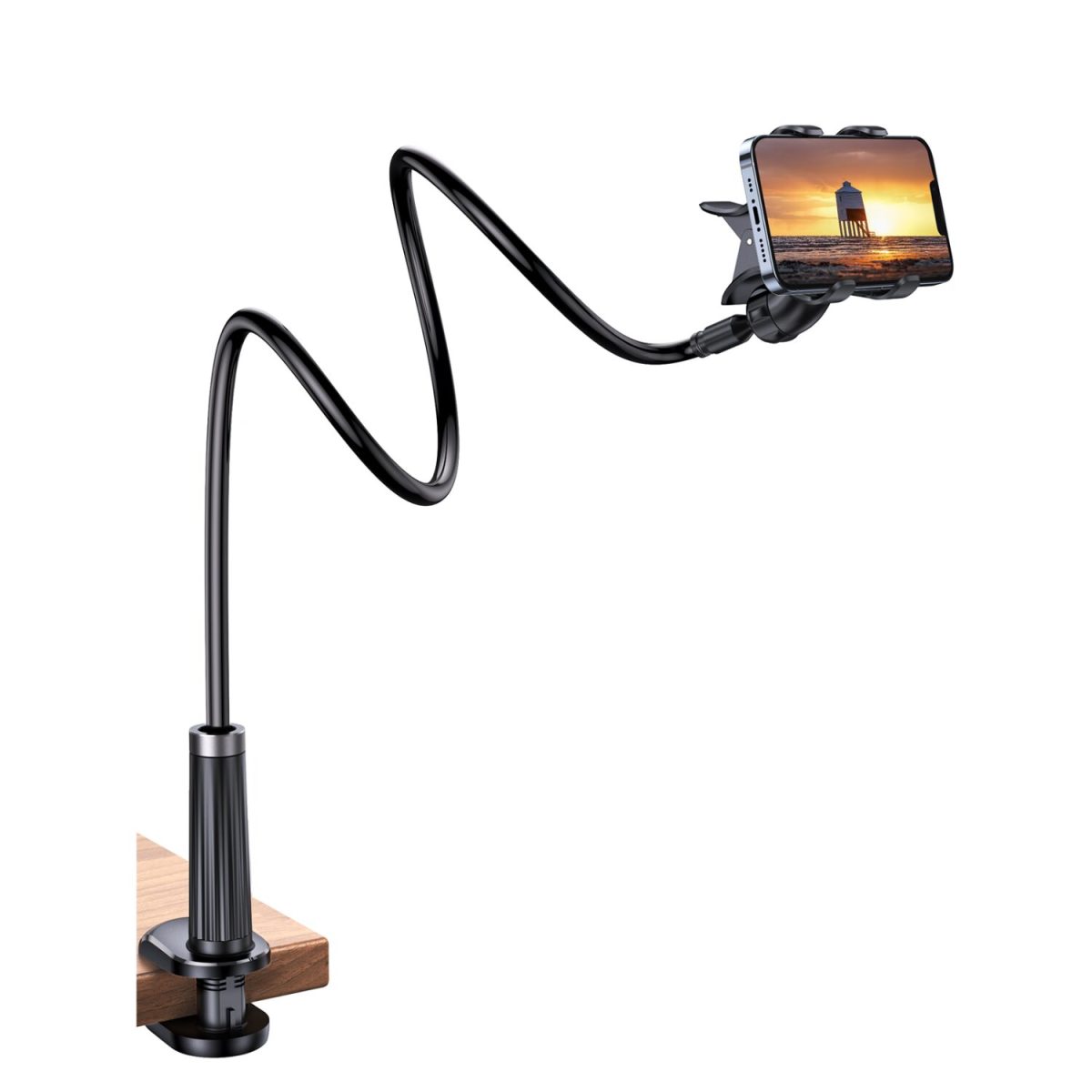 LP113-80906 product image UGREEN Multifunction Gooseneck Phone Stand - Image 1