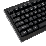 Keychron double Shot KSA PBTFull Keycap Set - White On Black - Image 2